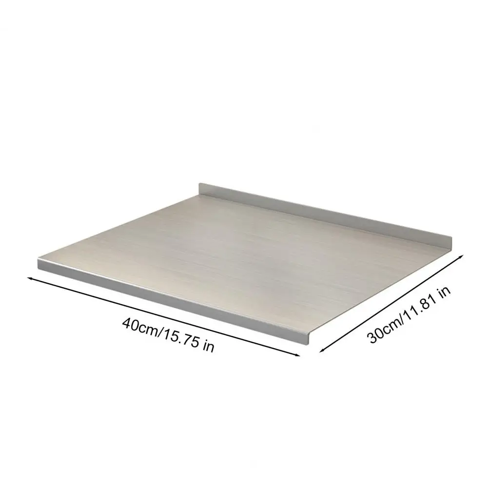 Metal Cutting Board Heavy Duty Stainless Steel Cutting Board Dishwasher Safe Chopping Board Durable Kitchen Tool for Meat