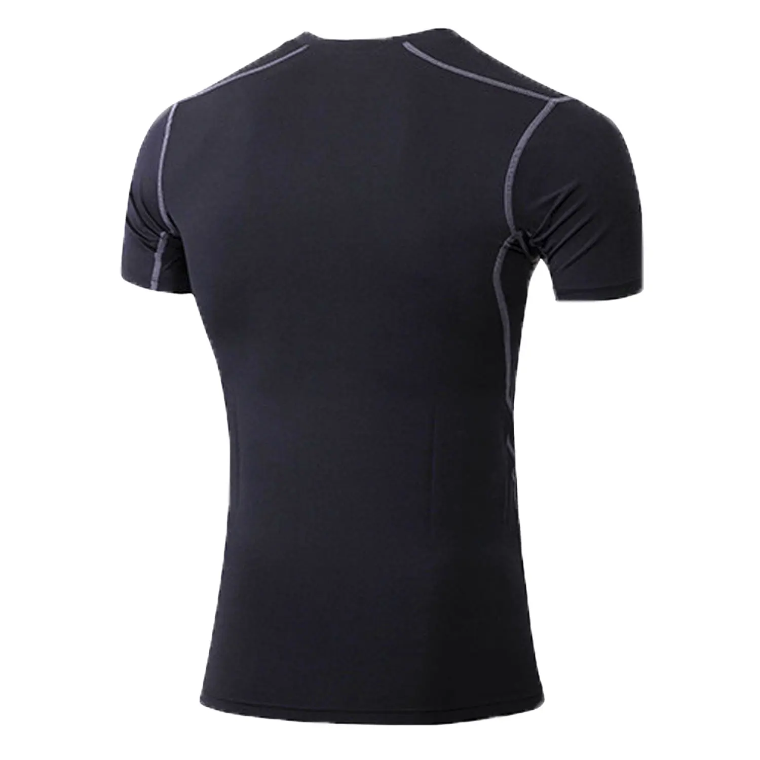 Camiseta de Compressão para Meninos, Manga Curta, Camada Base Atlética para Futebol e Basquete