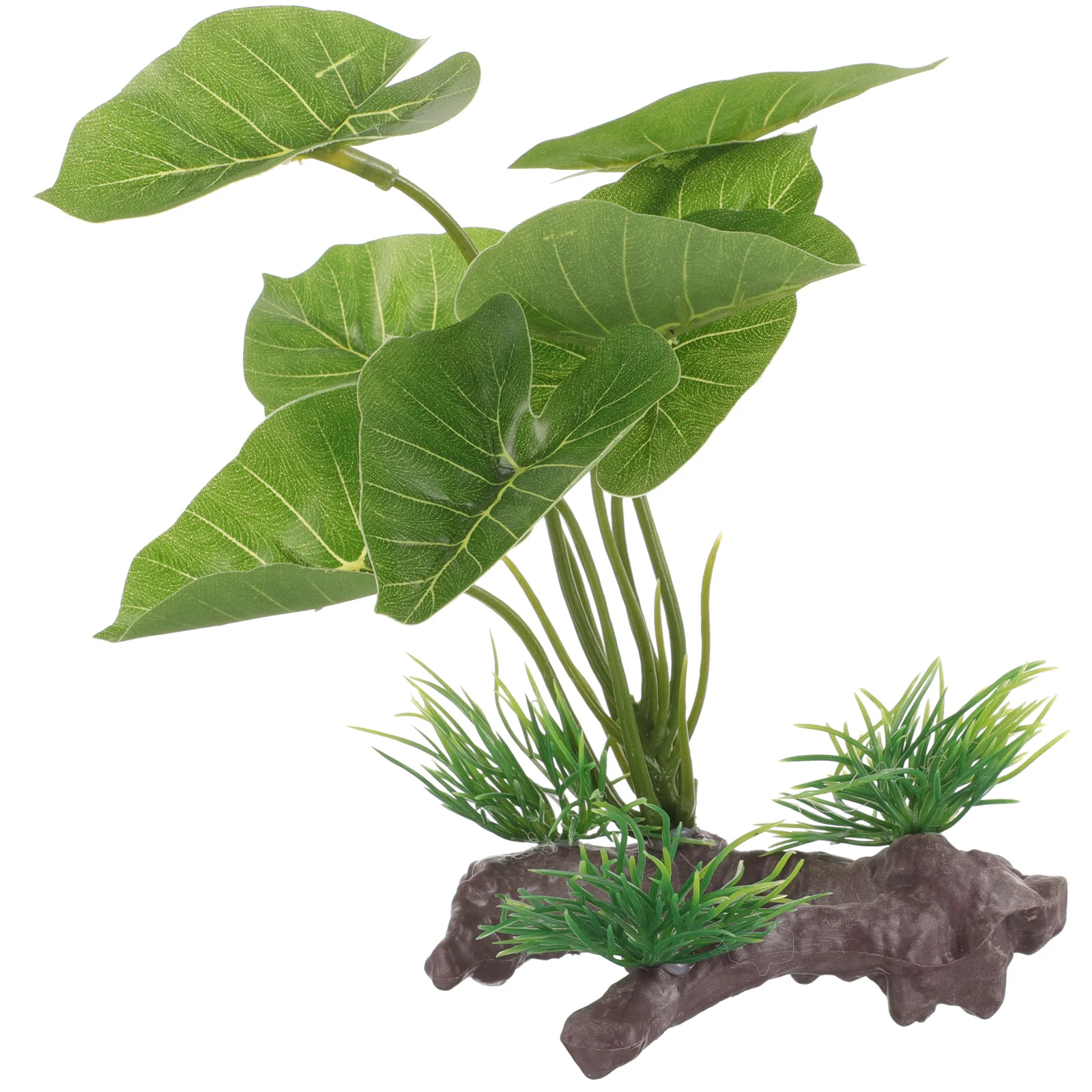 

Artificial Aquarium Plants for Freshwater Fish Tank Decor Betta Tank Landscaping Small Plastic Underwater Grass Realistic Design