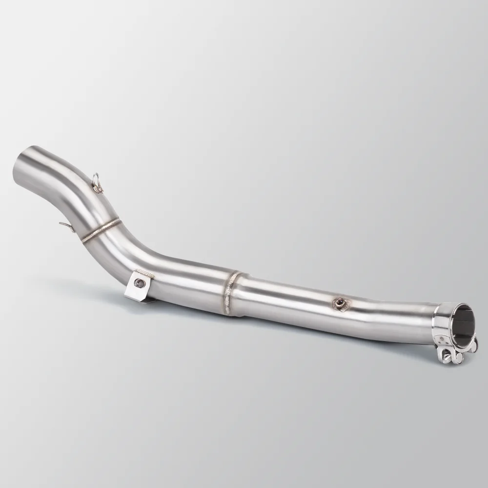 Motorcycle Exhaust Muffler Middle Link Pipe Slip on Escape Motorcycle for DRZ400 DRZ400S DRZ400SM DRZ400E 2000-2022