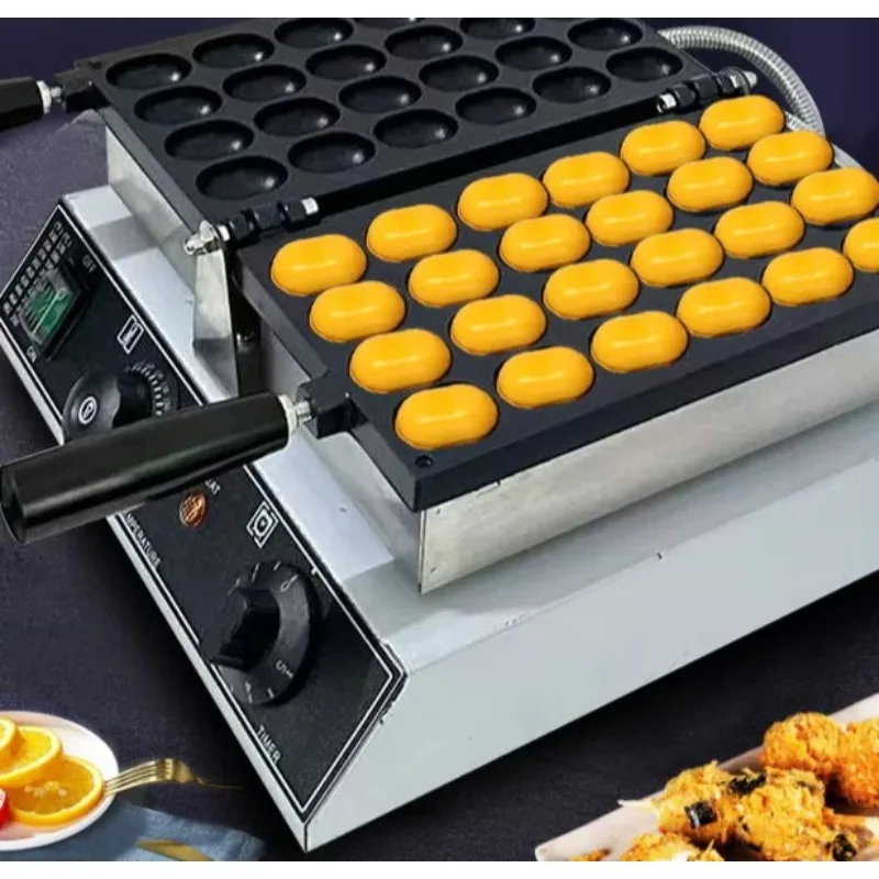 Red Date Cake Maker  Commercial Electric Griddle for Egg Waffle Street Food