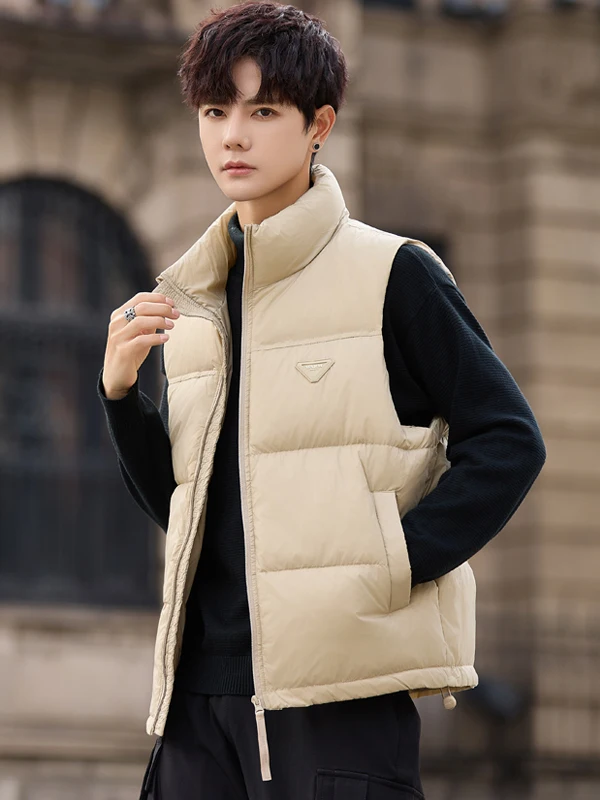 

Мужская стеганая куртка оверсайз в стиле Гонконг, повседневная, теплая, из полиэфирного волокна, молодежная, для молодежи