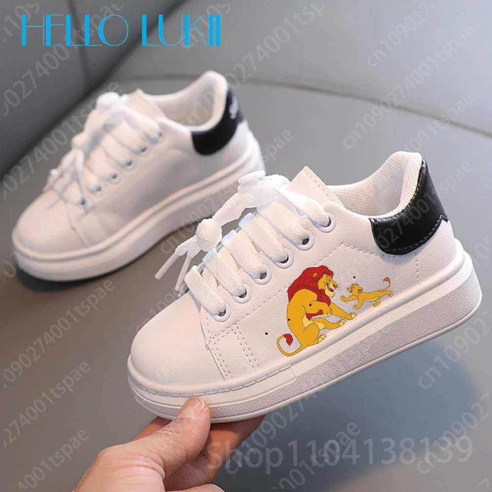 

Lion King boys shoes Fashion Children Sneakers Cartoon Student baby Soft Running Casual Sports Shoes Christmas Gift