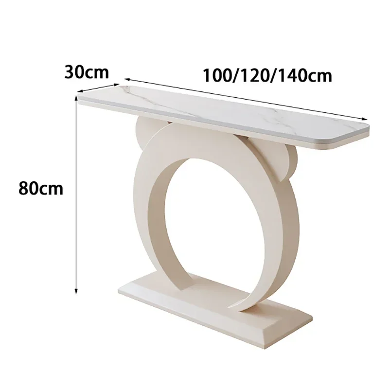 Storage Vintage Console Table Nordic Luxury Entrance Hallway Console Table Modern Entryways Tavolo Salotto Living Room Furniture