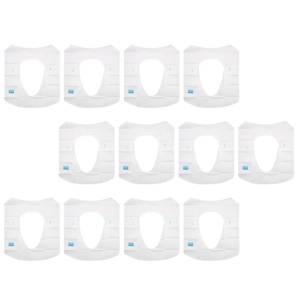 20 Pcs Toilet Seats Disposable Cover Potty Pad Mat White Public Places Pregnant Woman