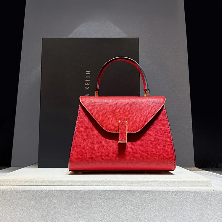 

Hong Kong Genuine Leather Bag Red Wedding Handbag oulder Crossbody Bag for Women Bride Mother-in-law Handbag
