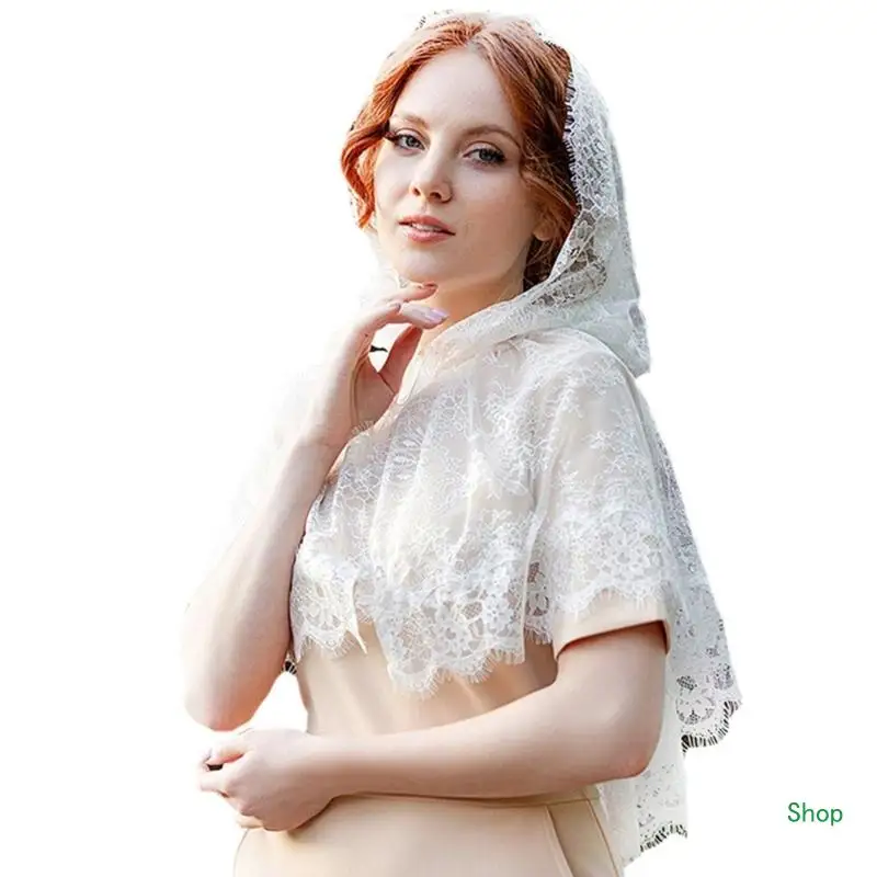 

Dropship Fashion Shawl for Woman Lightweight Casual Wedding Party Sunproof Lace Scarf