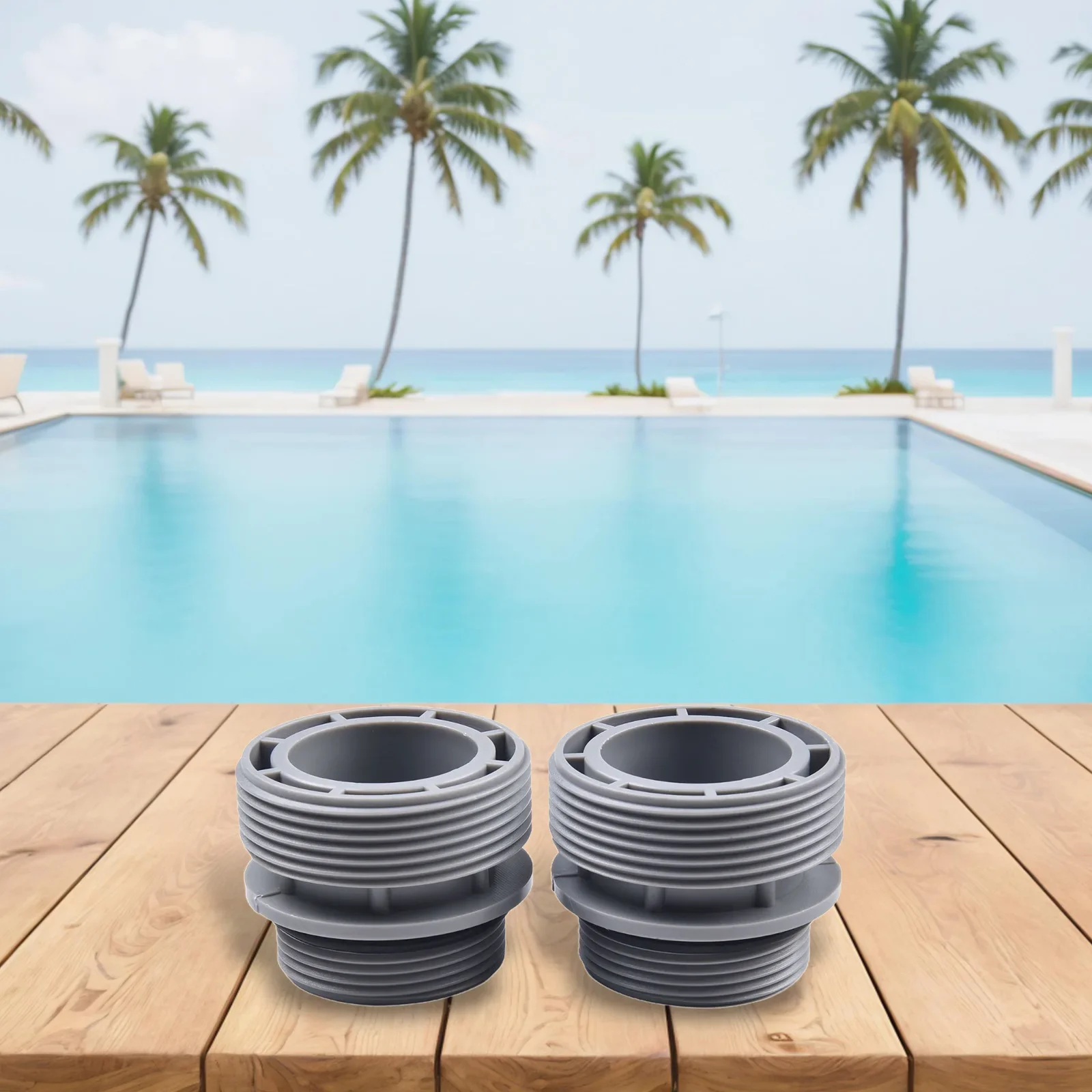 

Комплект для переоборудования шланга фильтра надземного бассейна, адаптеры от 40 мм до 1 1/2 дюйма для простого подключения к стандартным шланге