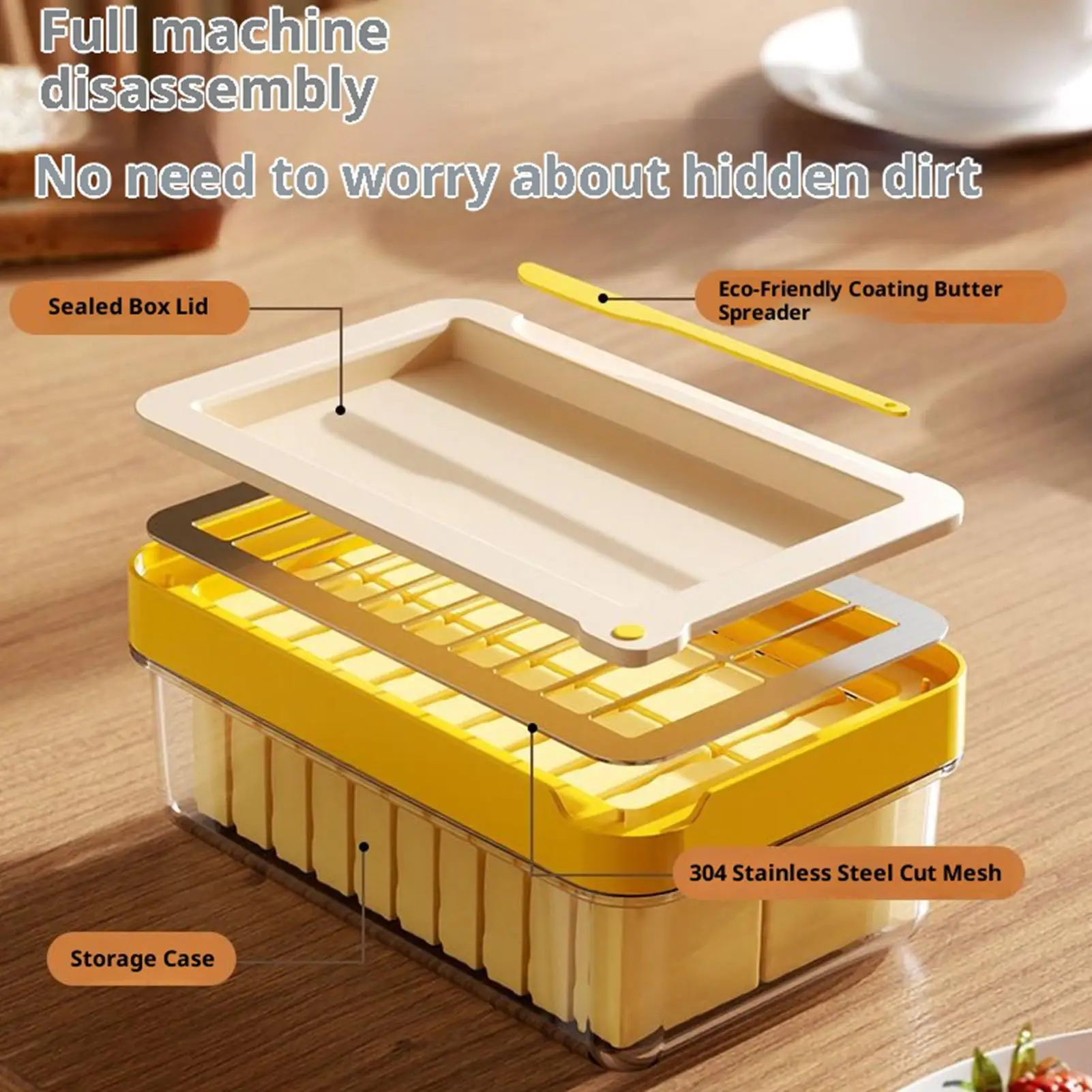 

Refrigerator Butter Dish Box With Lid Slicers Case Knife Gadget Kitchen Tool Fridge Storage Lid Cutter Slicing Cheese Board Sets