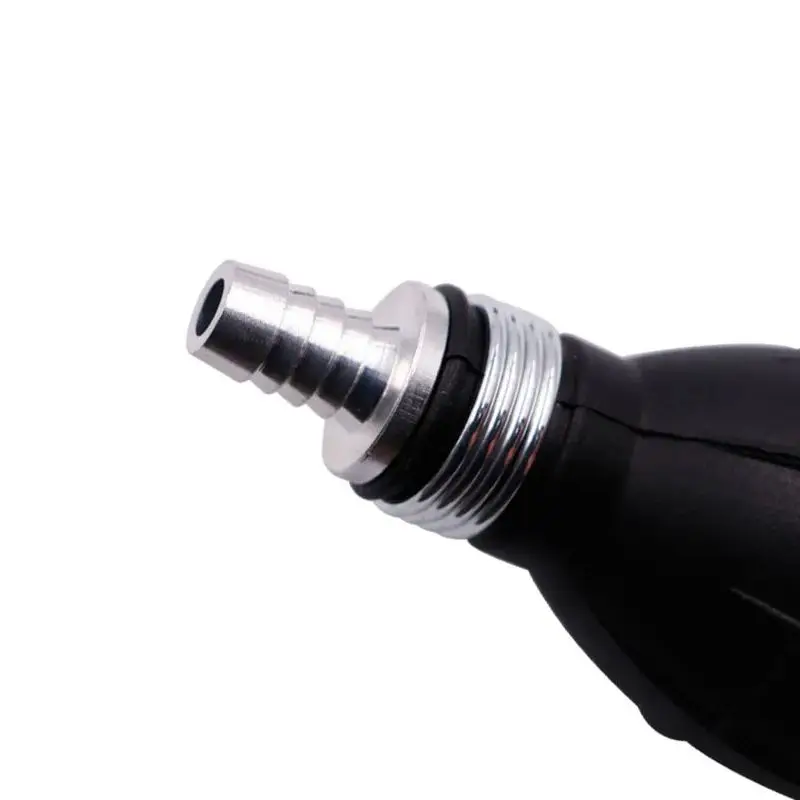 One Way Valve Universal High-Output Primer Bulb Assembly 6mm/8mm/10mm/12mm Aluminum Fuel Line Primer Bulb for Car Boat