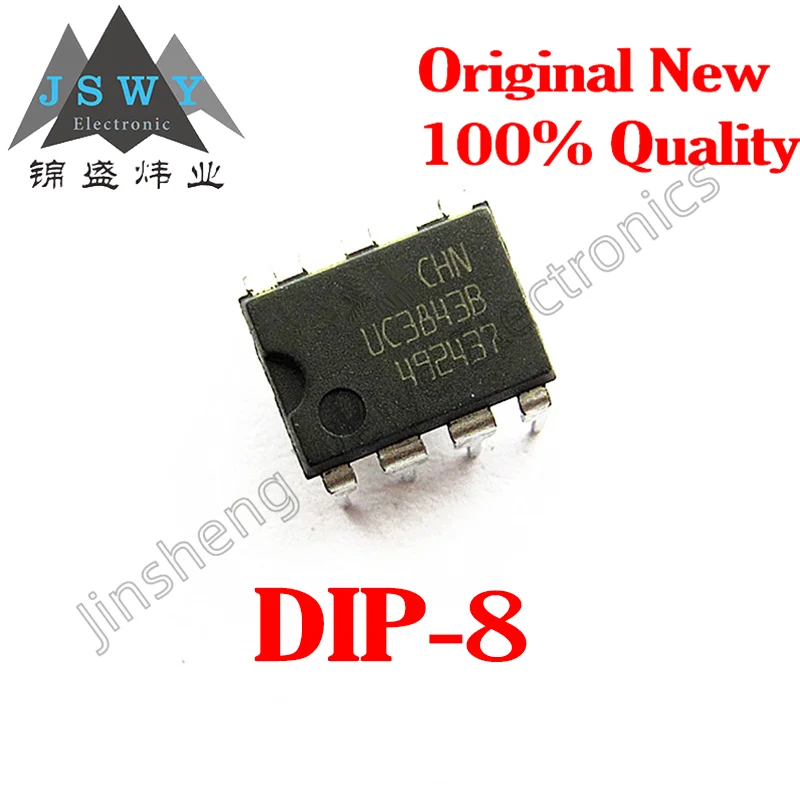 

(20/50PCS) UC3843B UC3843 3843B DIP-8 High Performance Current Mode PWM Controller/Imported/Original/In Stock/Fast Shipping