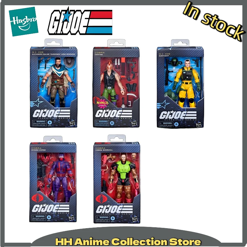 

New Hasbro G.I. Joe Special Forces 6-inch Zartan Sunset Massacre Sealed Ring Diving Viper Collectible Gift Action Figure