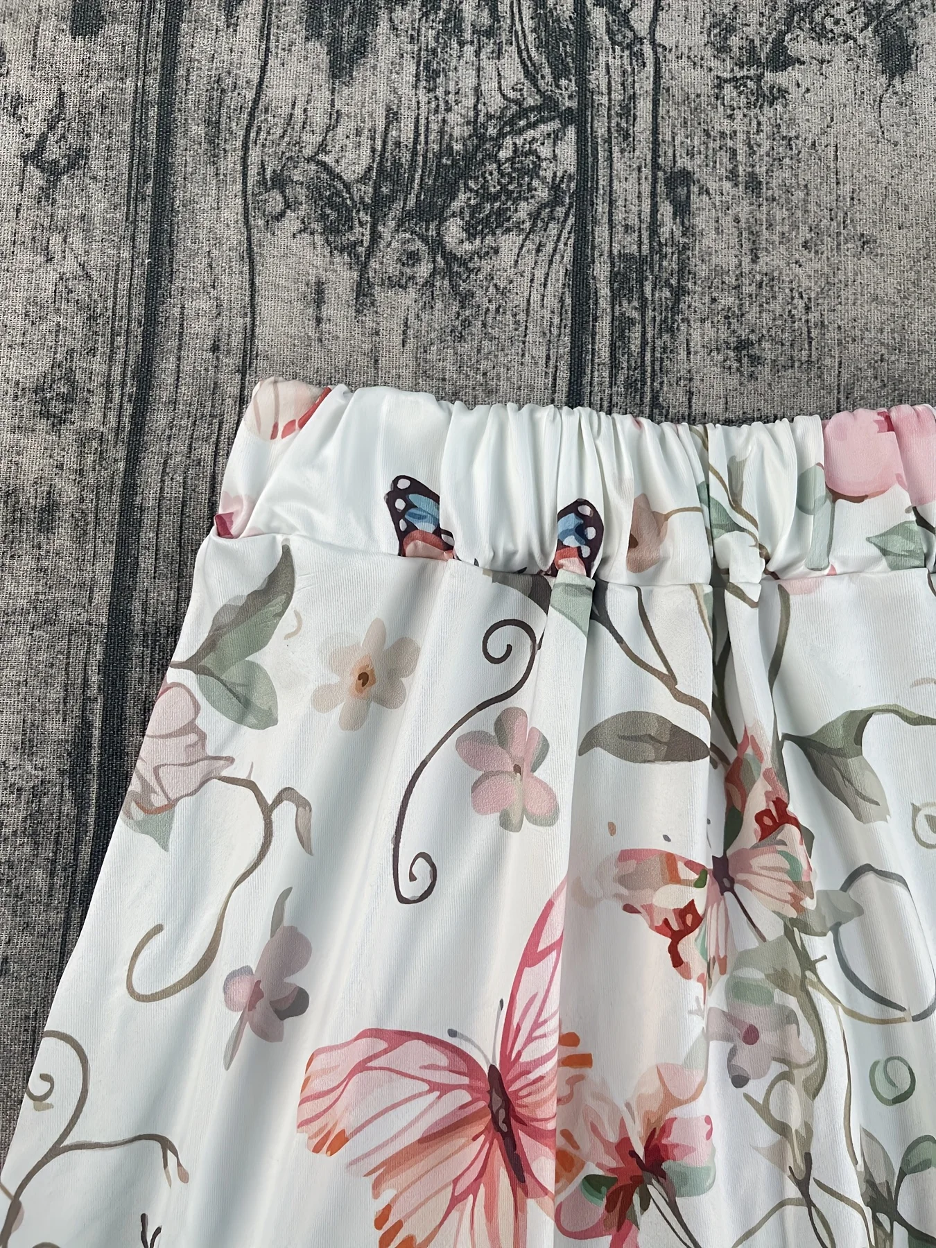 Luxy Trio Elegante gonna a trapezio con stampa floreale: perfetta per abbigliamento casual e formale, abbigliamento casual |   Gonna elegante |