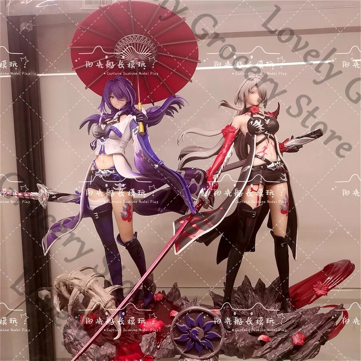 

Anime Honkai: Star Rail Acheron Raiden Bosenmori Mei Cosplay Cartoon Figures Model Ornament Garage Kits Game Accessory Fans Gift