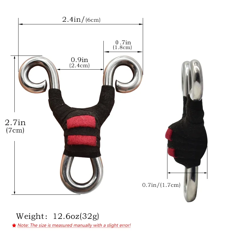 Mini Stainless Steel Metal Slingshot Ultra-small Portable Sling With Rubber Band Fast Hunting Shooting Pocket Slingshot