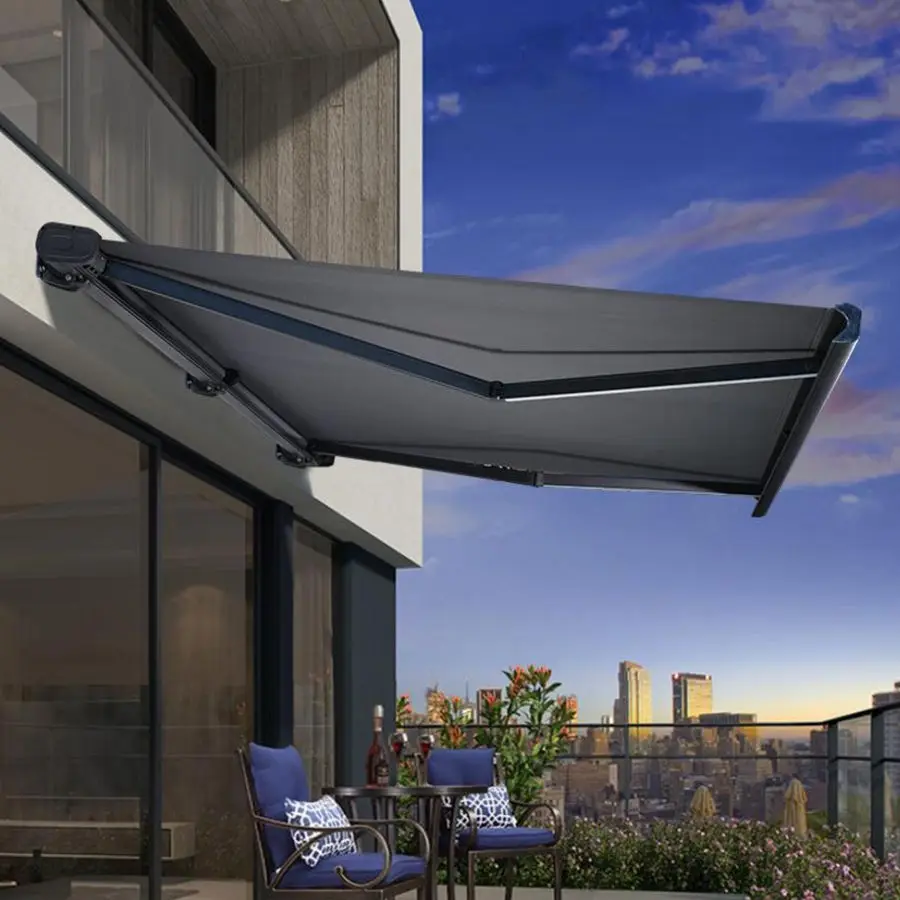 Large Size UV Protection Outdoor Sunshade Multiple Color Options Fashionable Canopy Multi Scenario Applicable Fabric Awning