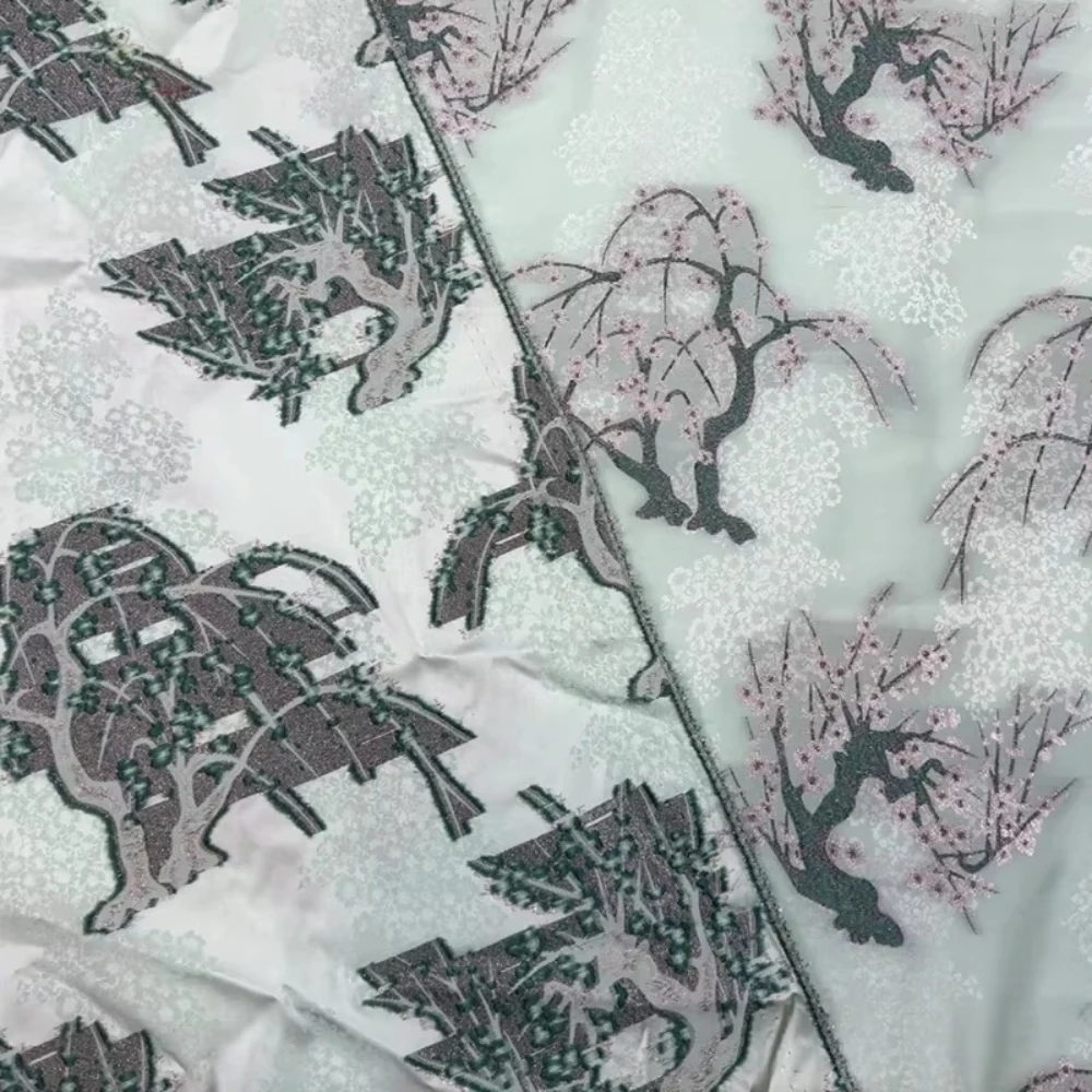 

Парчовая жаккардовая ткань Cheongsam Платье Одежда Дизайнерская одежда Швейные ткани Оптовая продажа Ткань на метр Материал «сделай сам»