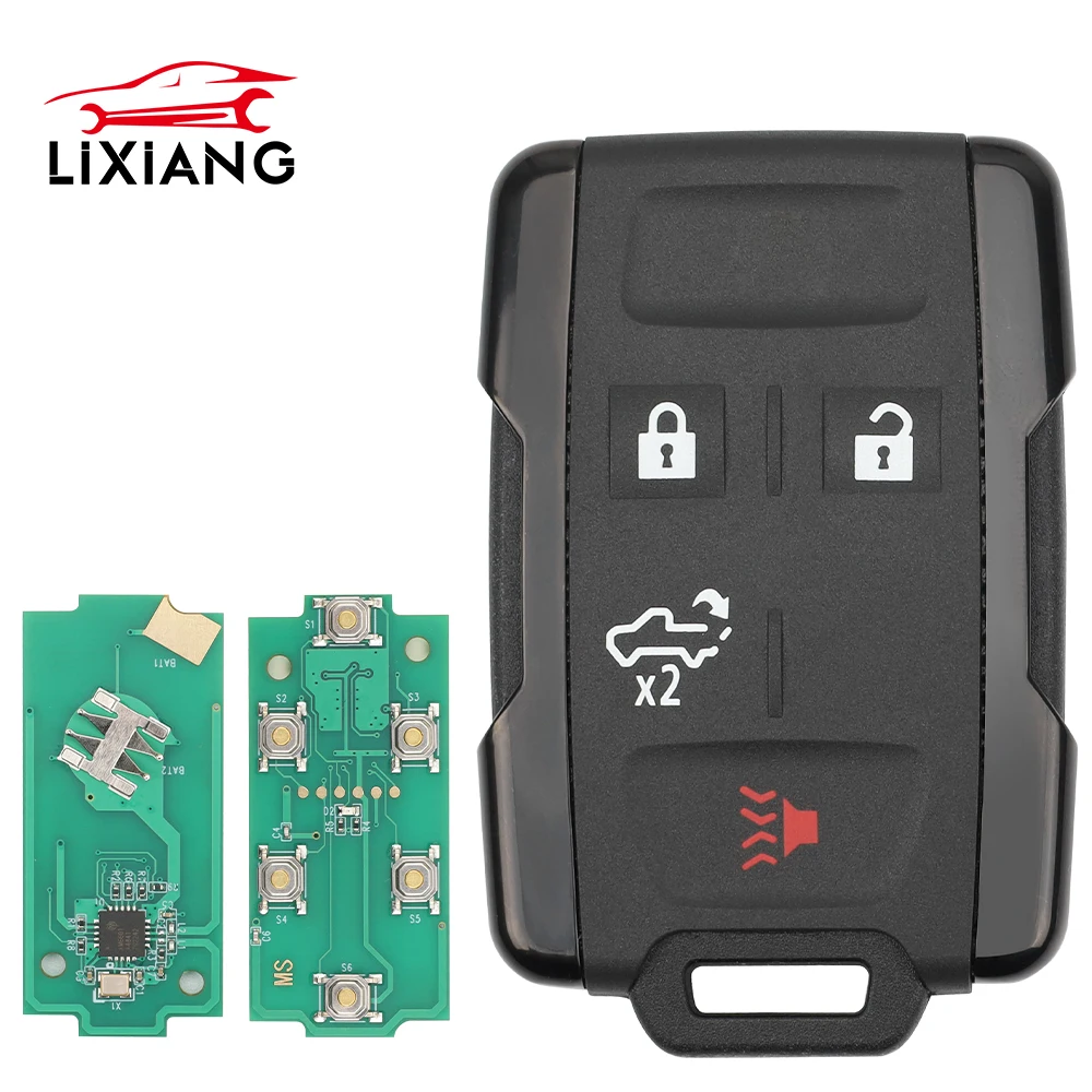 LIXIANG Car Remote Key For Chevrolet Tahoe Colorado Silverado Suburban GMC Canyon Sierra Yukon M3N-32337100 315 M3N-32337200 433