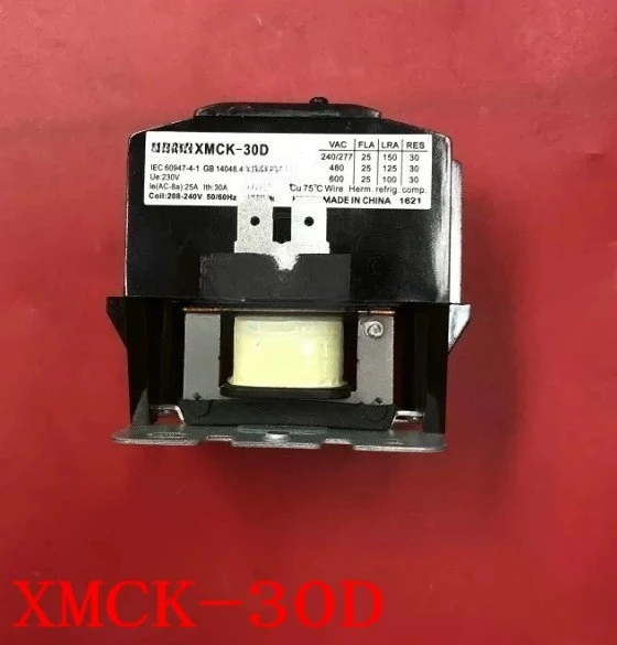 AC contactor XMCK-30D for air conditioner single phase with bus bar relay