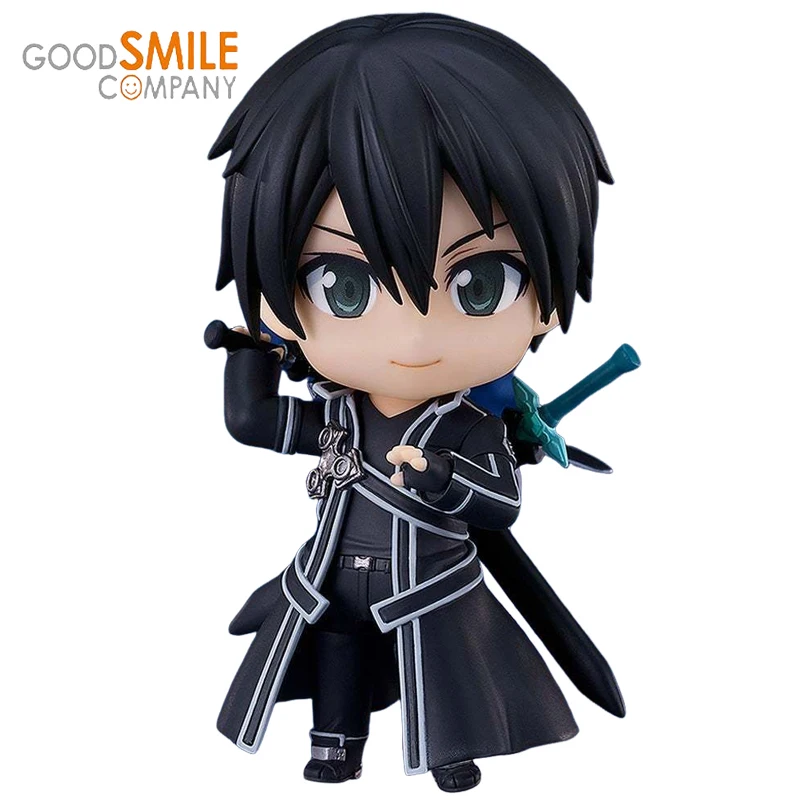

Original Good Smile Sword Art Online No.1689 Kirigaya Kazuto Genuine Action Figure Collectible Model Dolls Ornament Toys Gift