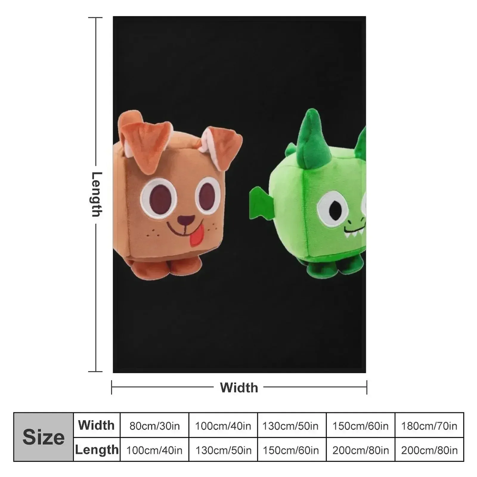 pet simulator x Throw Blanket Soft Big Beach Plaid blankets ands warm for winter heavy to sleep Blankets