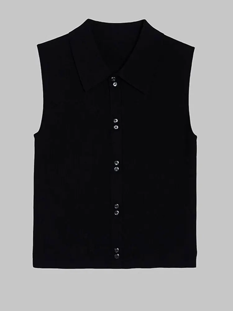 

Вязаный кардиган Svel, жилет, женский повседневный утягивающий летний топ с одной пуговицей, простой летний топ Sli для поездок на работу