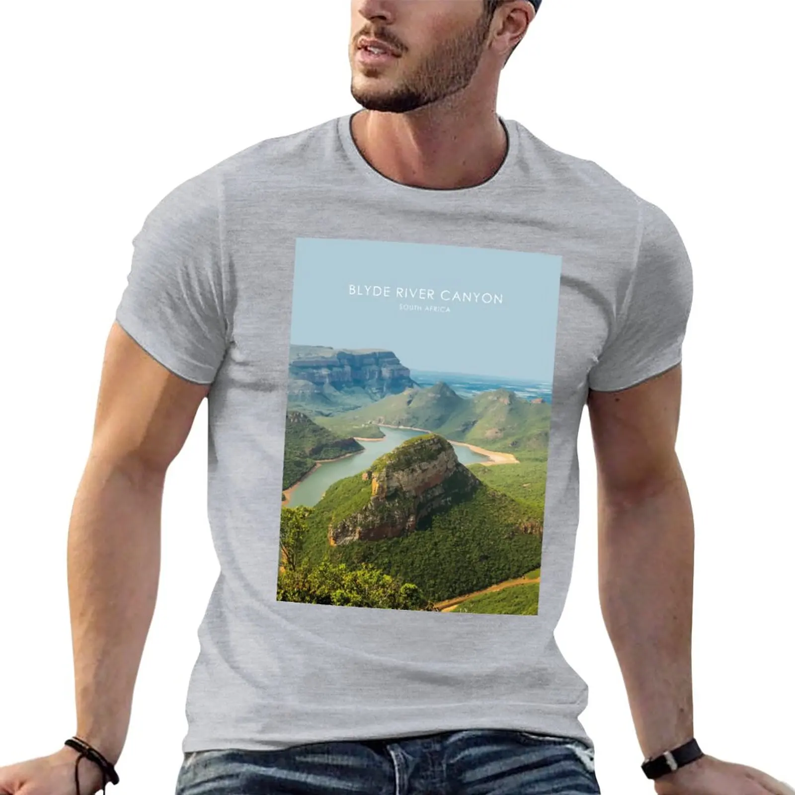 Blyde River Canyon, South Africa Travel Artwork T-Shirt vintage t shirt plain t-shirt plus size t shirts mens funny t shirts