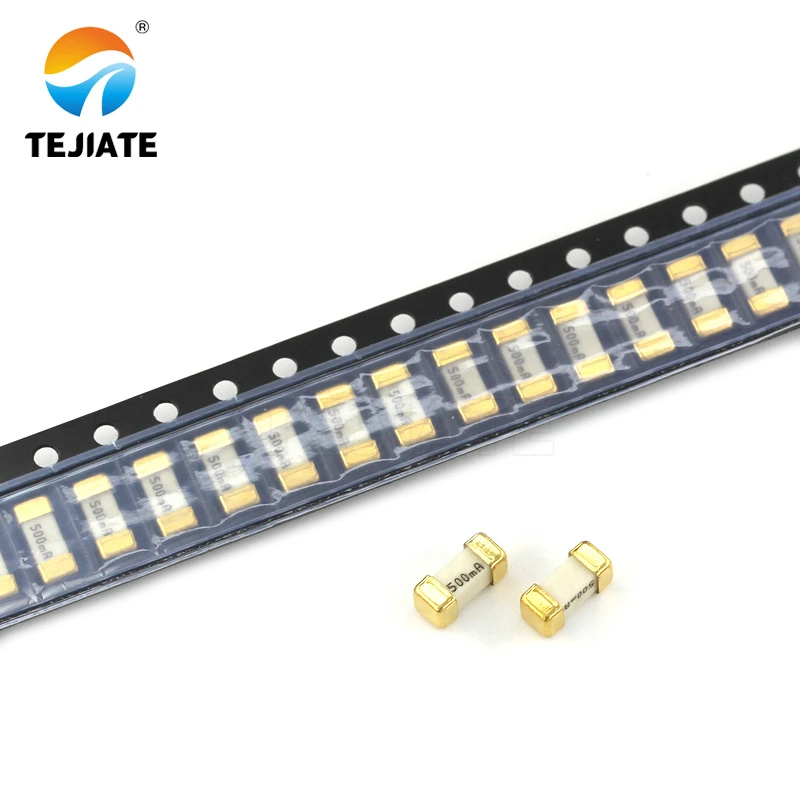 10 Pcs 1808 Patch di Fusibile Pausa Veloce Fusibile 0.5/1/2/3/4/5/ 6.3A Fusibili Clip di Strumento Elettronico di Corrispondenza Fusibile di Base
