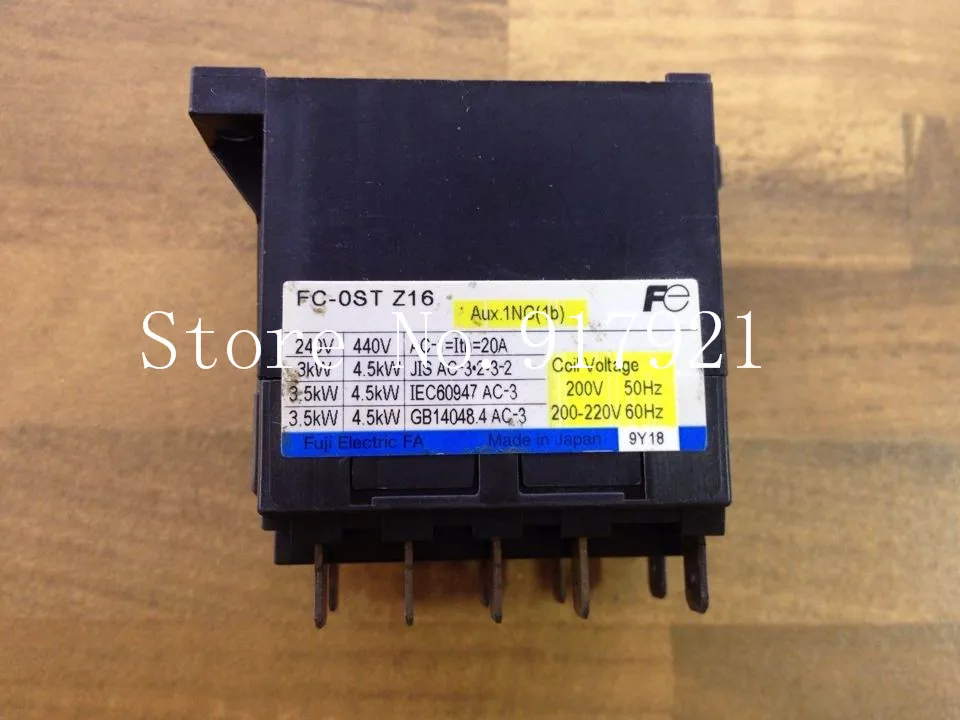 [ZOB] Fe FC-0ST-Z16 220V 20A contactor contactor Fuji Elevator genuine original  --2pcs/lot