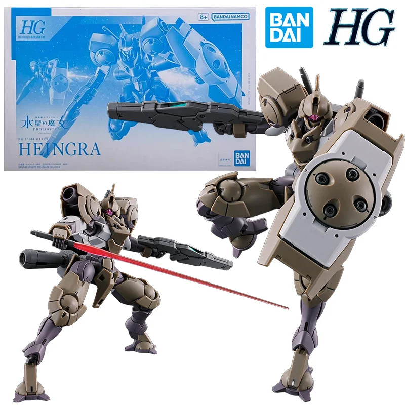 

Bandai PB HG 1/144 Heingra Gundam The Witch From Mercury 14Cm Anime Original Action Figure Model Assemble Toy Gift Collection