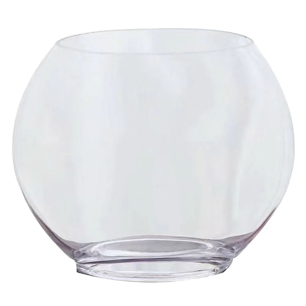 

Glass Terrarium Micro-Landscape Ecological Bottle Transparent Flower Planter Home Office Decor Multi-Function Betta Tank Desktop