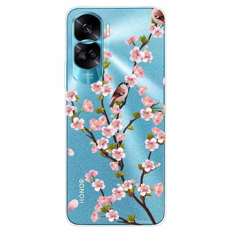 For Honor 90 Lite Pro 5G Case Clear TPU Soft Silicone Funda Coque for Honor 90 Pro Phone Cases Honor 90Lite Transparent Cover