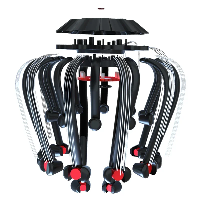 

Head Massager Octopus Artifact Scratching Head Skin Pain Physiotherapy Migrainia Instrument Meridian Dredging Sleep Aid