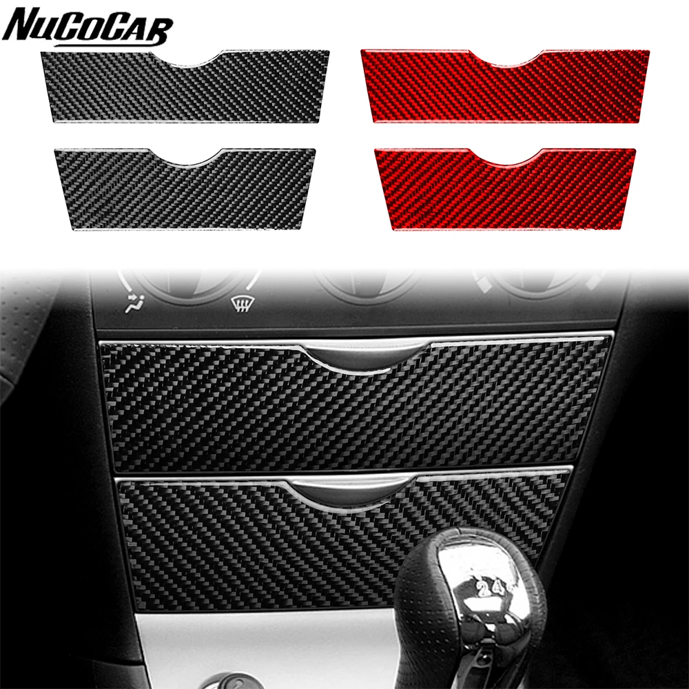 For Toyota Corolla 2003-2008 Carbon Fiber Central control storage panel Cover Car Accessories Interior Decorative Stickers