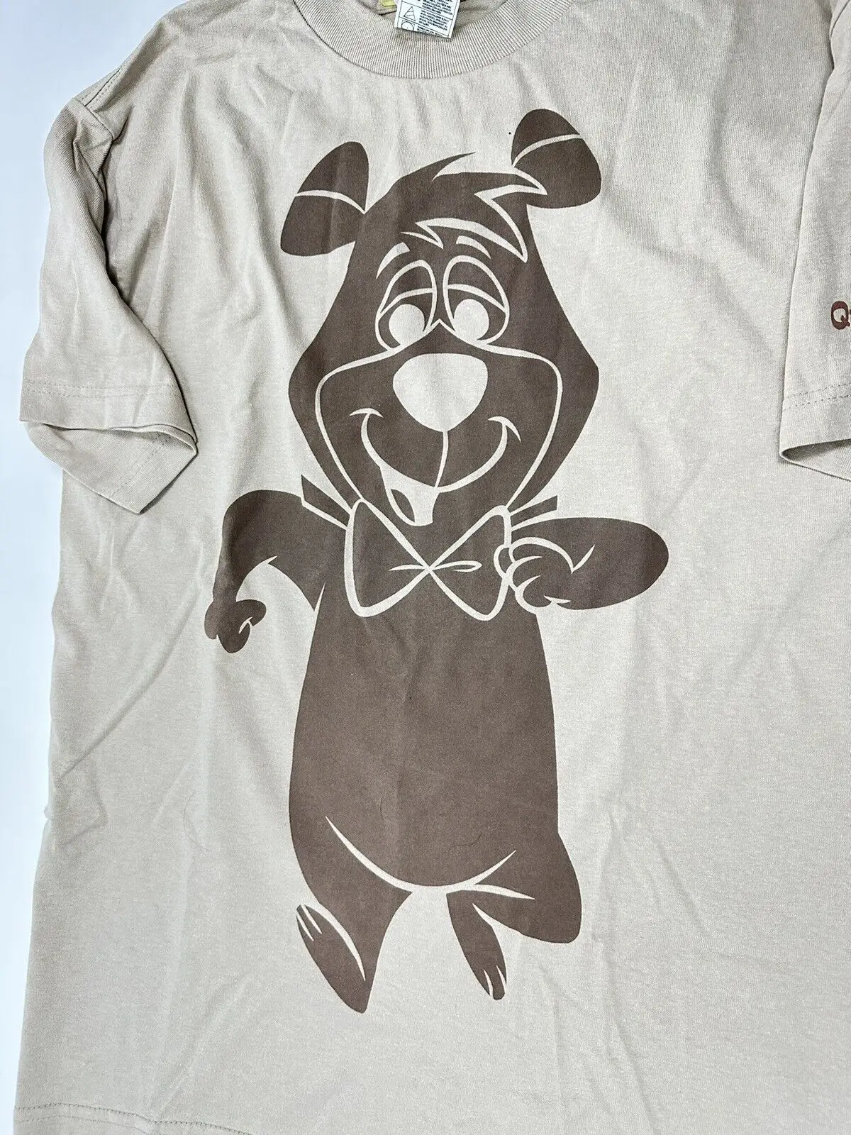 Vintage Hanna Barbera Boo Boo Tan Men's T Shirt Size Medium