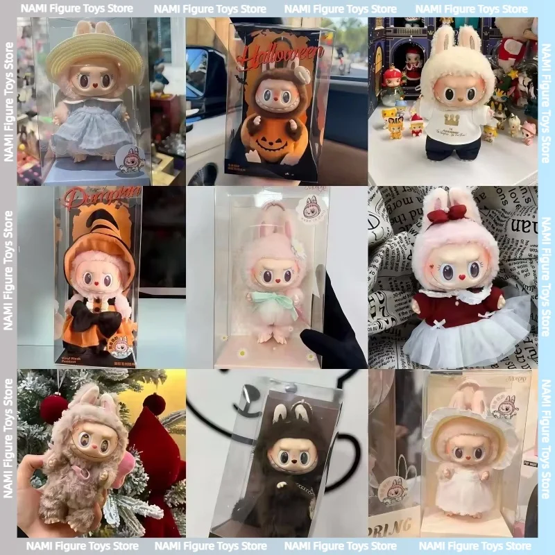 

Hot 1:1 Replica Pink Labubu Mokoko Series Spring Flower Sweetheart Limited Editio Vinyl Cute Dolls Kawaii Backpack Pendant Gifts