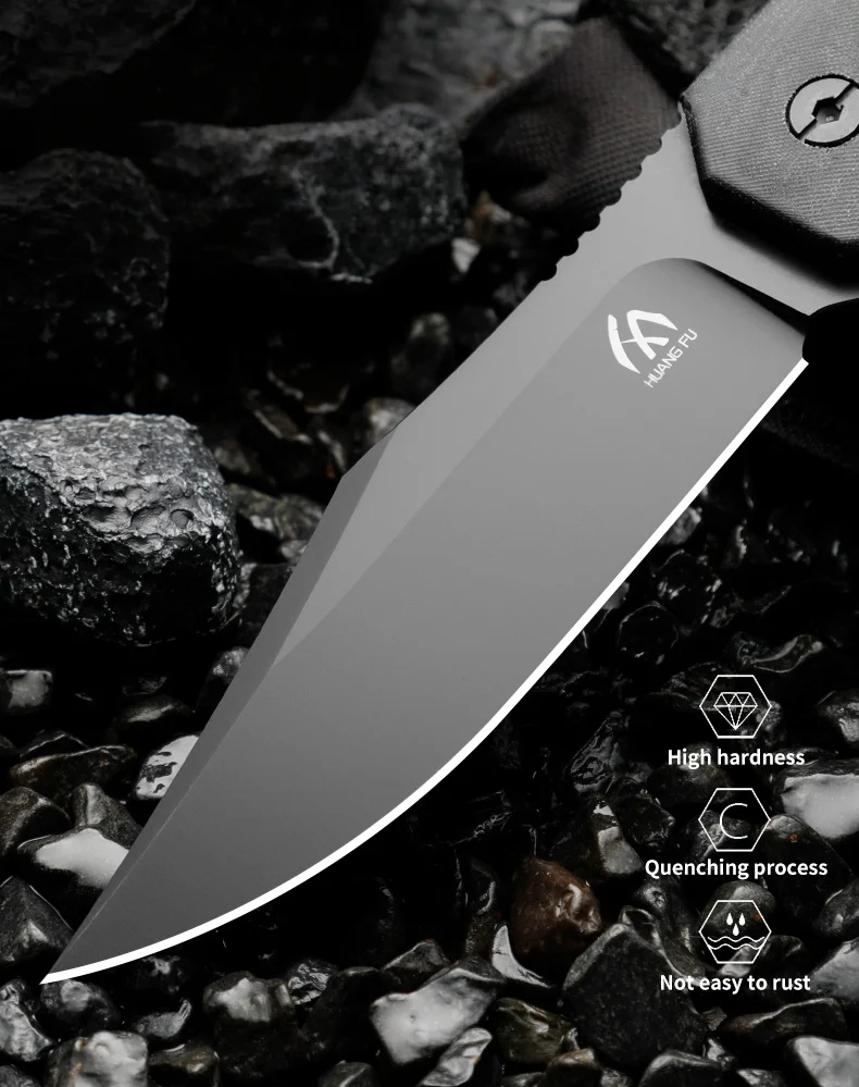 Hochwertige feststehende Messerklingen, Outdoor-Messer, Campingmesser mit hoher Härte und Scheiden, kleine Messer, Geschenke für Männer. – Detail 2