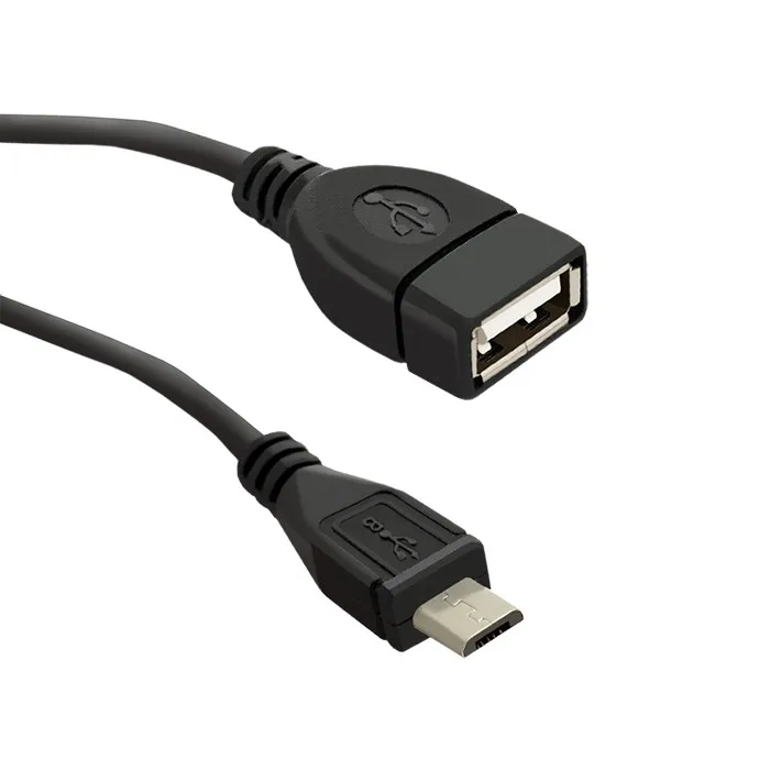 Qoltec USB-kabel OTG 2.0 A vrouwelijk | Micro USB B mannelijk | 0,2m