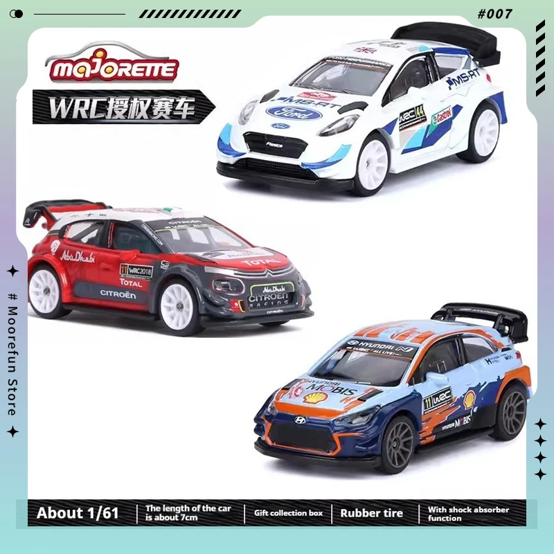 

New Metrojet Majorette Alloy Trolley Ford Volkswagen Citroen Wrc Rally Car Mj212084012 Toys For Children From 8 To 10 Years