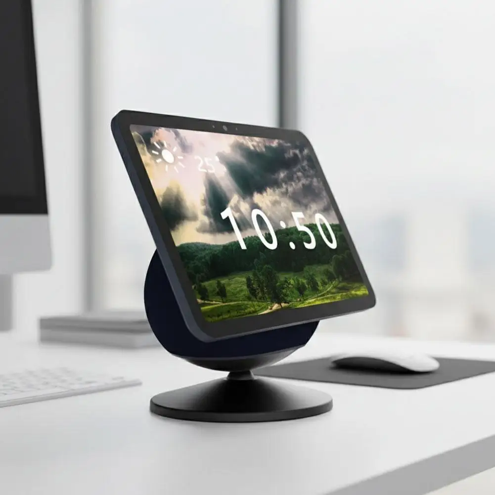 Swivel Magnetic Stand For Amazon Echo Show 8 & 11 Adjustable Anti Slip Desktop Stand Holder Accessories view 4