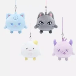 Kpop Korean Girl Group Keyring Cartoon Cute Doll Keychain Pendant KARINA GISELLE WINTER NINGNING Fans Gift Anime Keychain