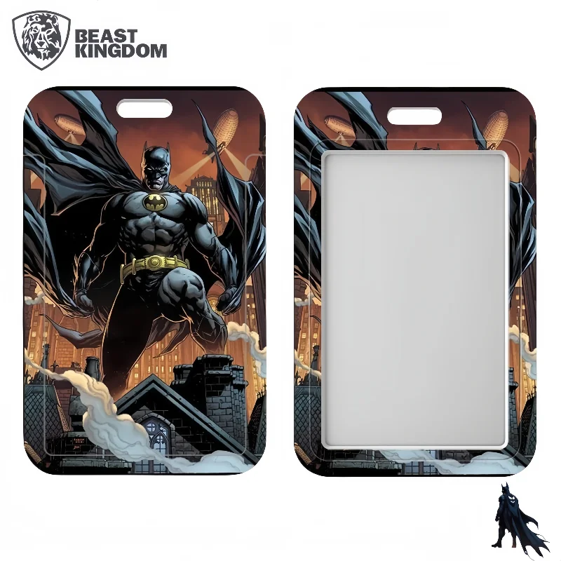 BeastKingdom estudiante Campus tarjeta manga Anime personalidad moda creativa Batman autobús, metro, funda protectora de identificación regalo de vacaciones