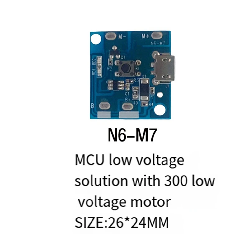 10Pcs/Set Multifunction Portable Handheld Fan Motherboard USB Mini Fan PCBA Mini Fan Control Board