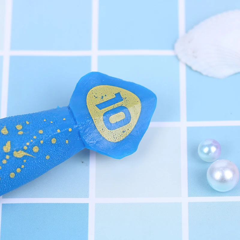 3 Pcs Squid Dive Pool Toys Beach Sticks Throw Underwater Octopus Bath Toys with Funny Faces Cuttlefish for Kid Summer Gift