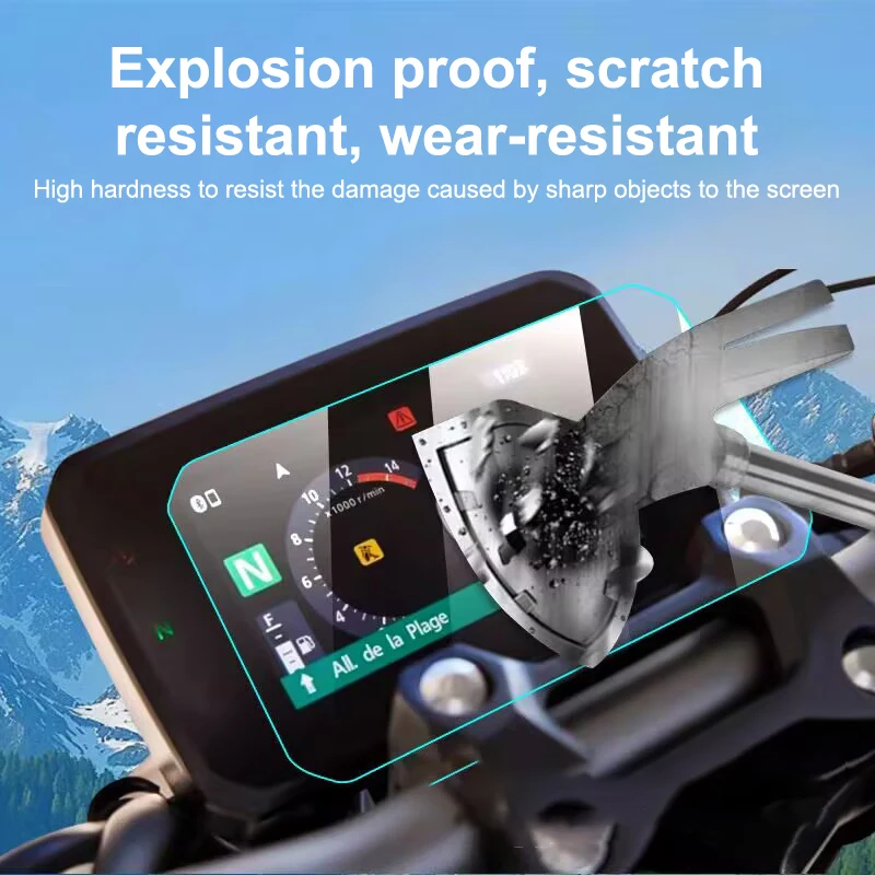 ل CRF300L رالي CRF 300 L MSX125 GromSpeedometer الحرس العنقودية شاشة خدش طبقة حماية لوحة القيادة واقي للشاشة