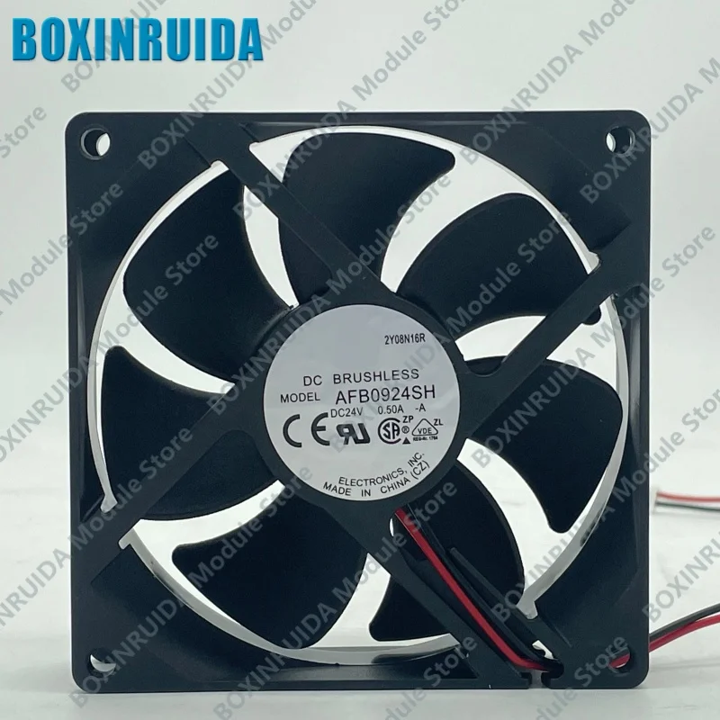Brand new original AFB0924SH double ball high air volume axial fan 9225 24V 0.50A 9CM