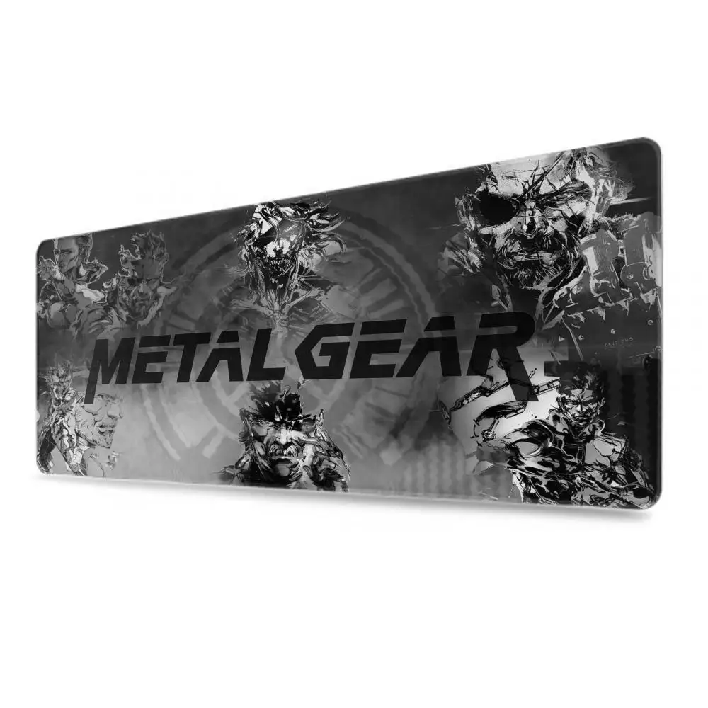 Hot Games Metal Gear Solid Mouse Pad XXL Gaming Accessories Office Gamer Keyboard Desk Mat Non-Slip Laptop rubber Anime Mousepad