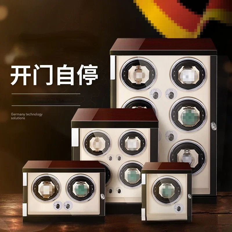 

Automatic winding watch shaker mechanical watch display box storage box LED light watch shaker