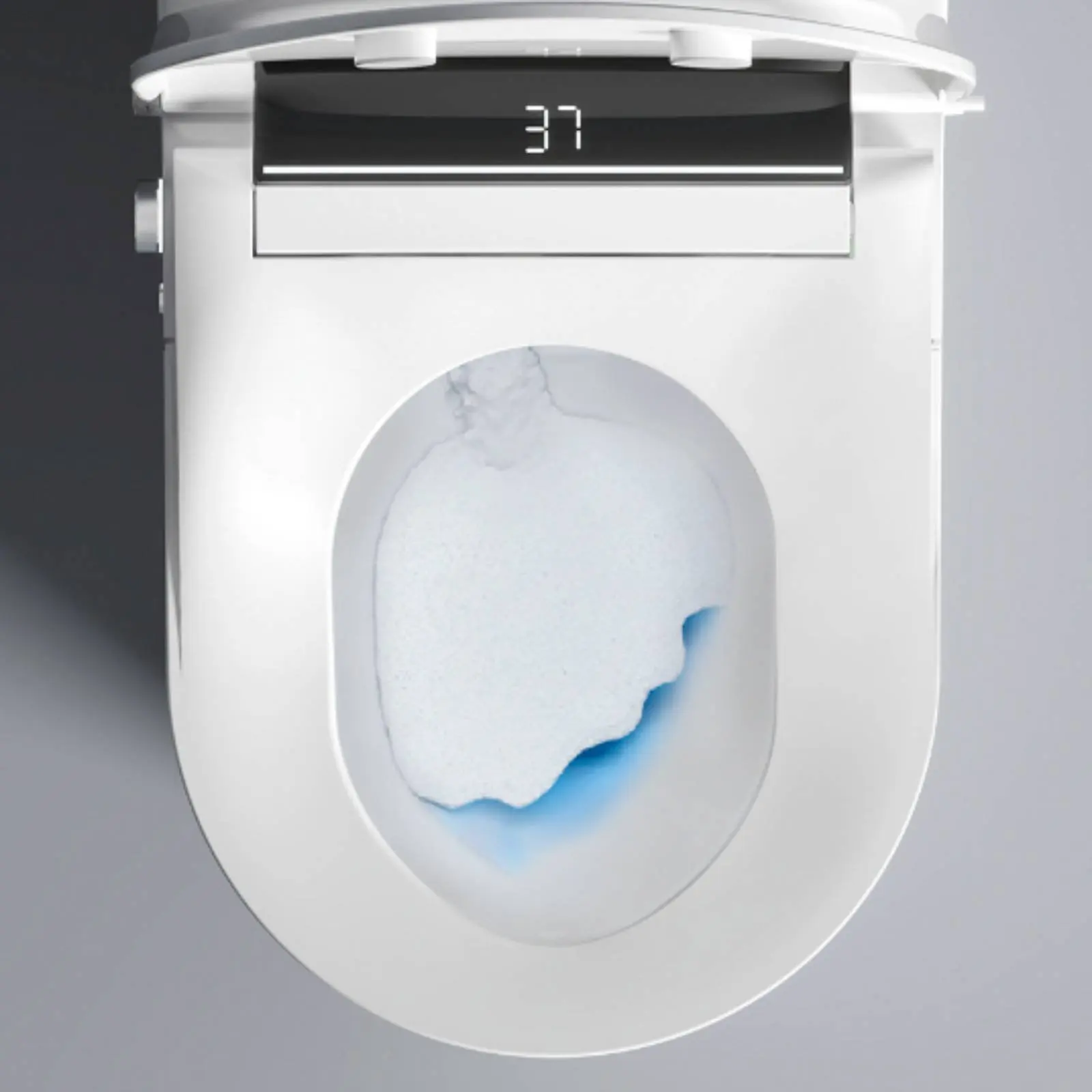 Smart Toilet Cover Auto Lid Electric Bidet Toilet Seat Washlet Seat Warm Air Drying Bathroom Fixture Sterilization view 2