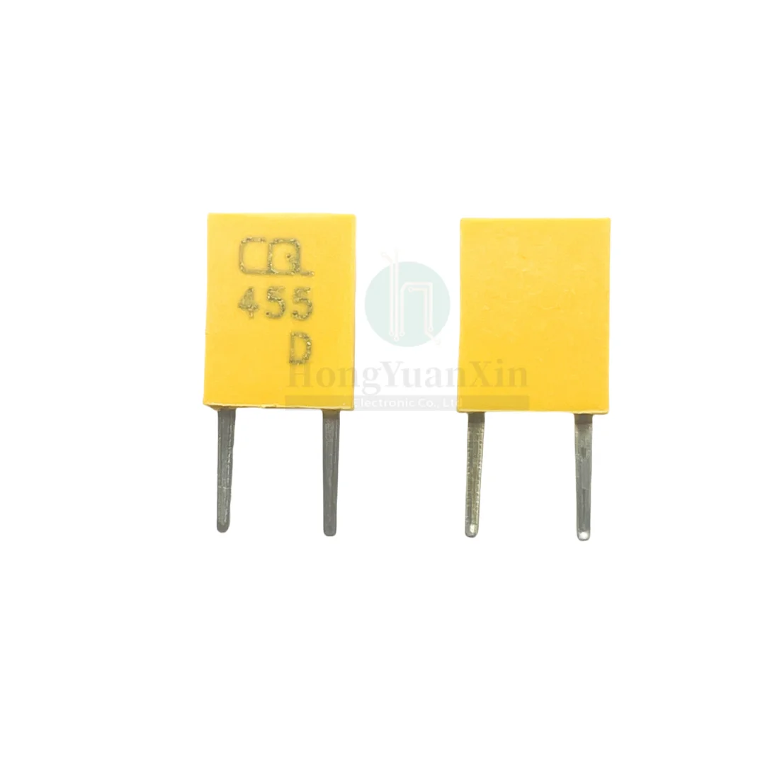 100PCS/crystal ZTB455E CRB455E TV/remote control crystal in-line crystal 2-pin CRB-455E